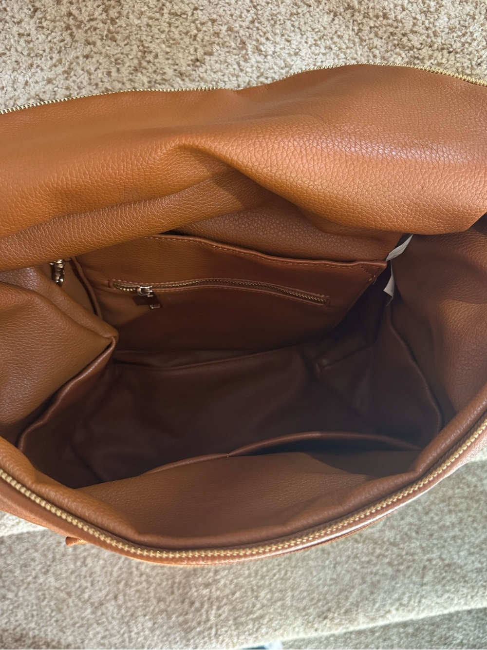 Fawn Design Vegan Leather Diaper Bag - Picture 7 of 8